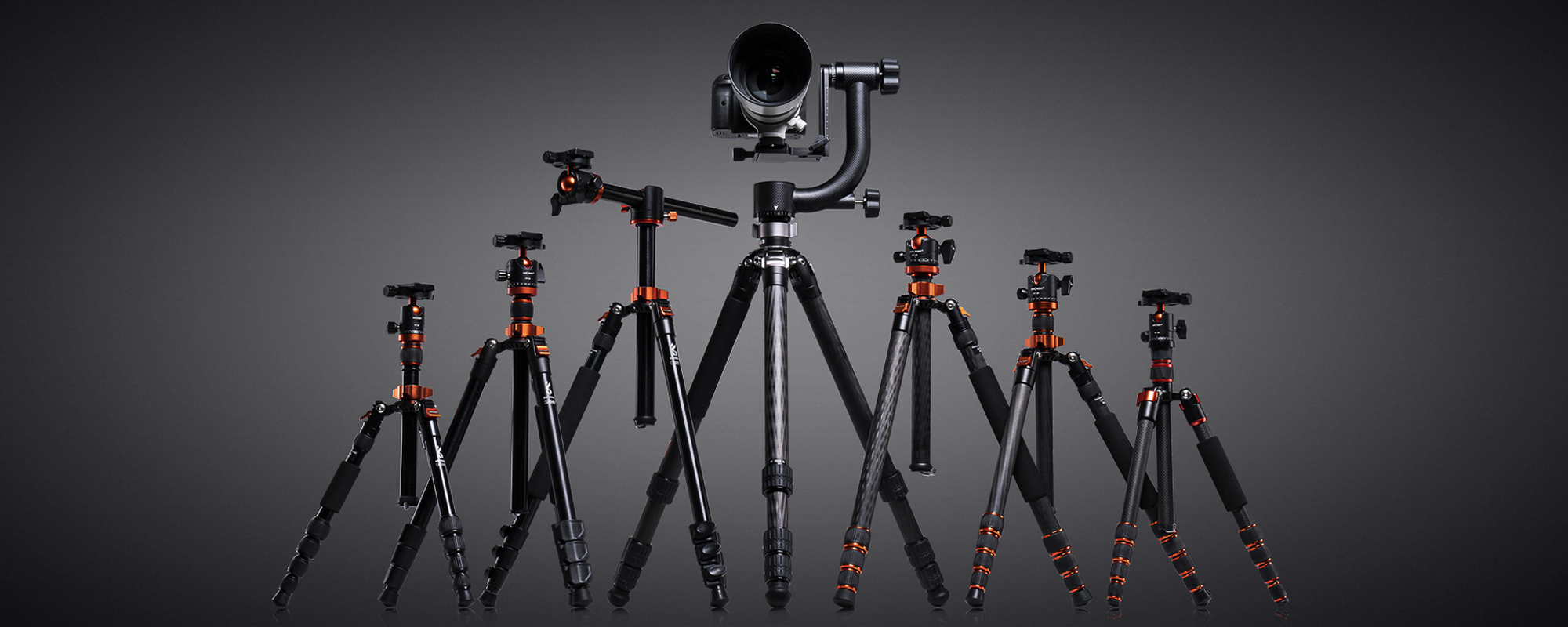Statyw  K&F Concept K254A3 z głowicą kulową  BH-28L